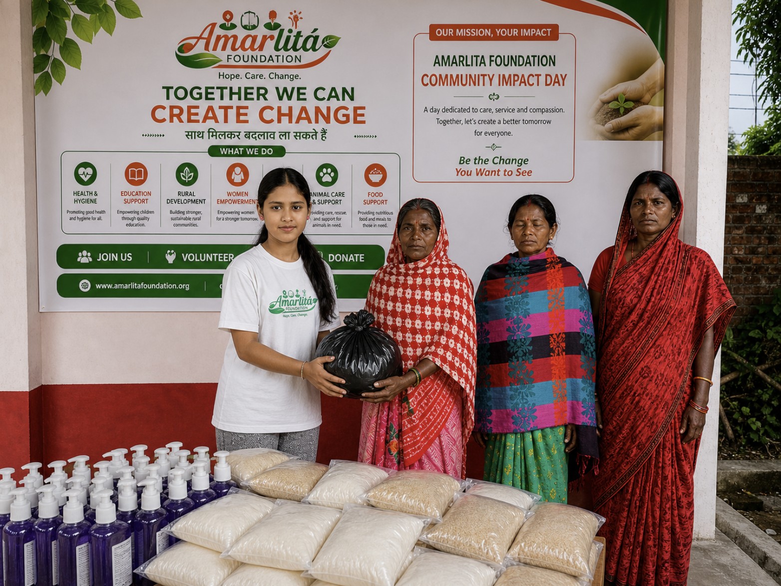 Food & Essentials Distribution Drive